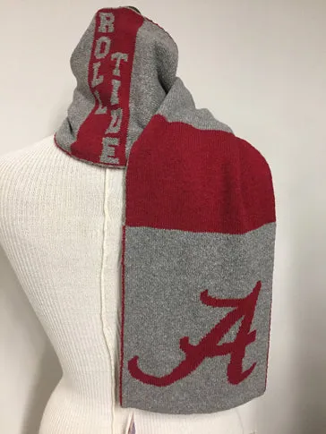 Alabama Roll Tide Scarf 9 x 60