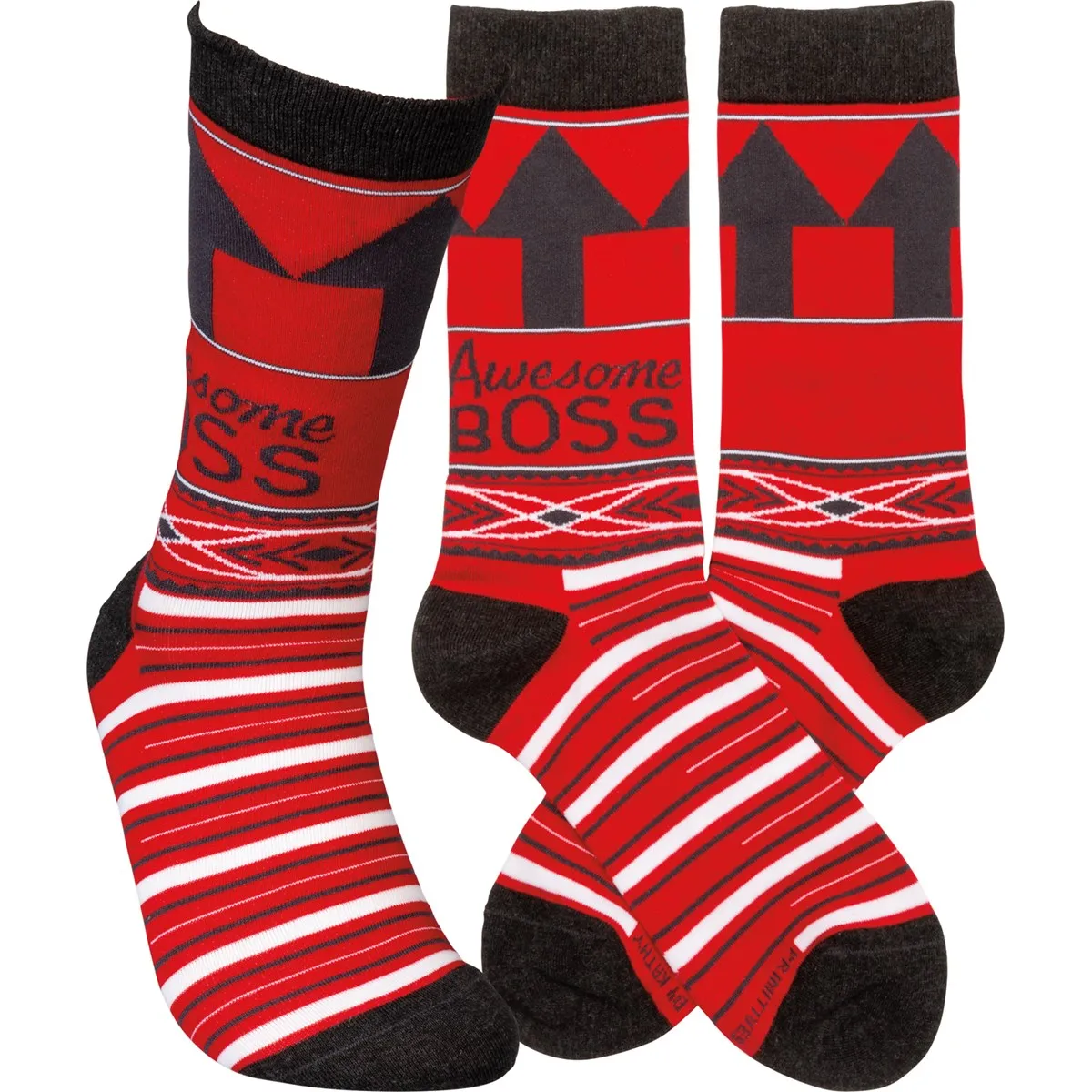 Awesome Boss Crew Socks