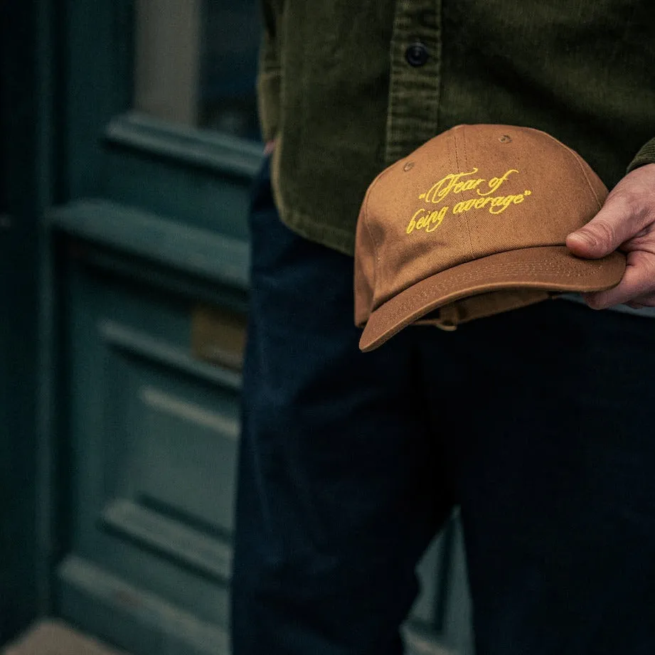 Cap "Fear of being average"