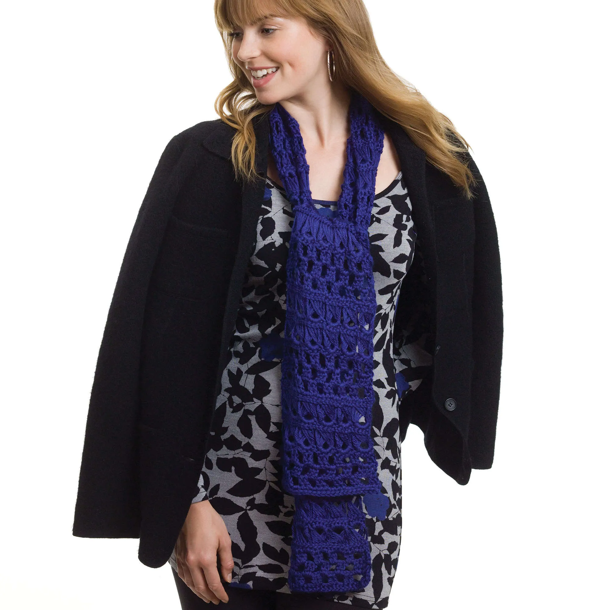 Caron Crochet Broomstick Lace Set
