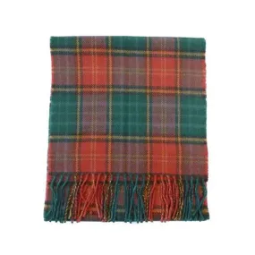 County Roscommon Tartan Lambswool Scarf