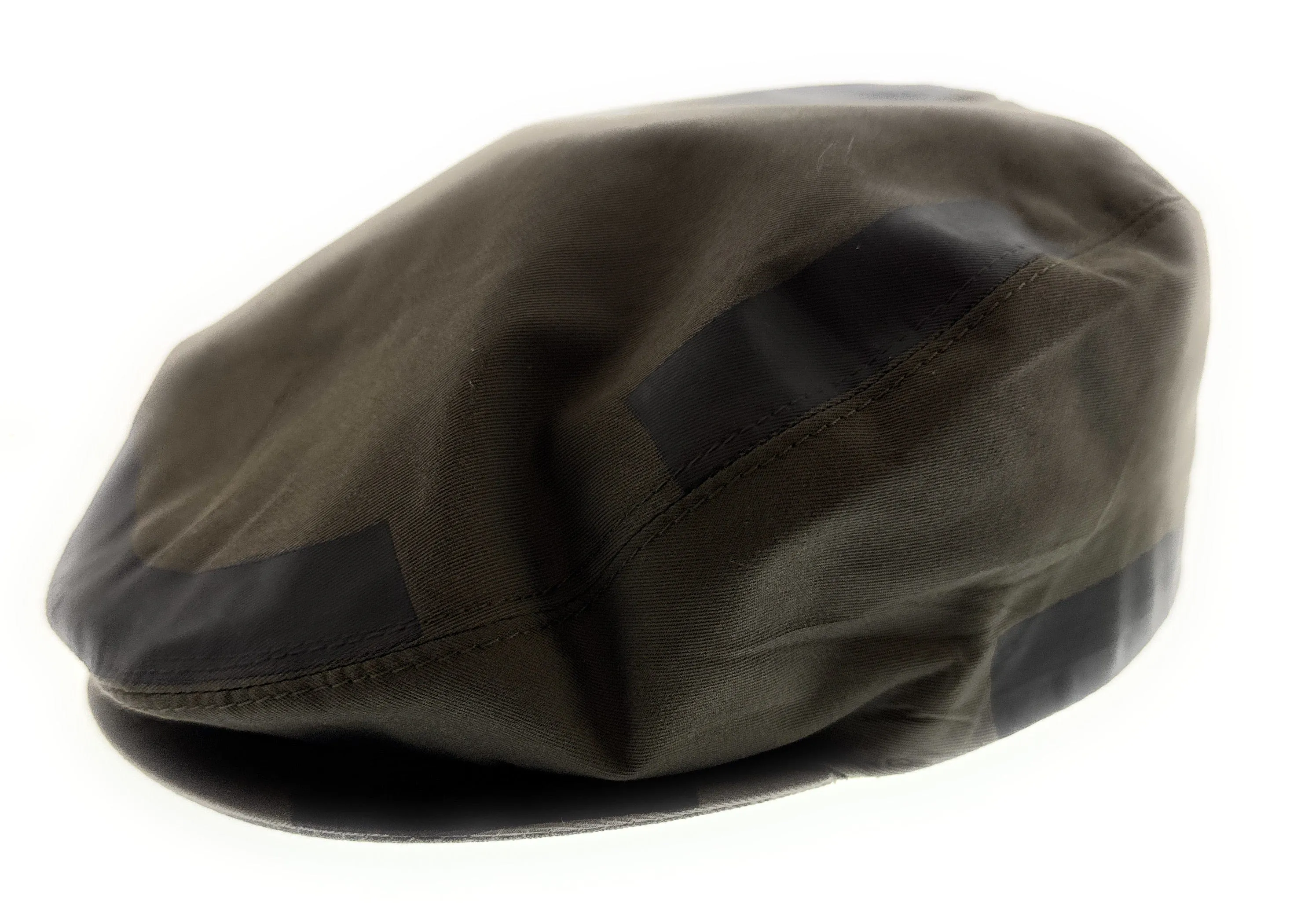 Dolce & Gabbana Military Army Green Cotton Blend Flat Cap –  Luxury Headwear-Adult S