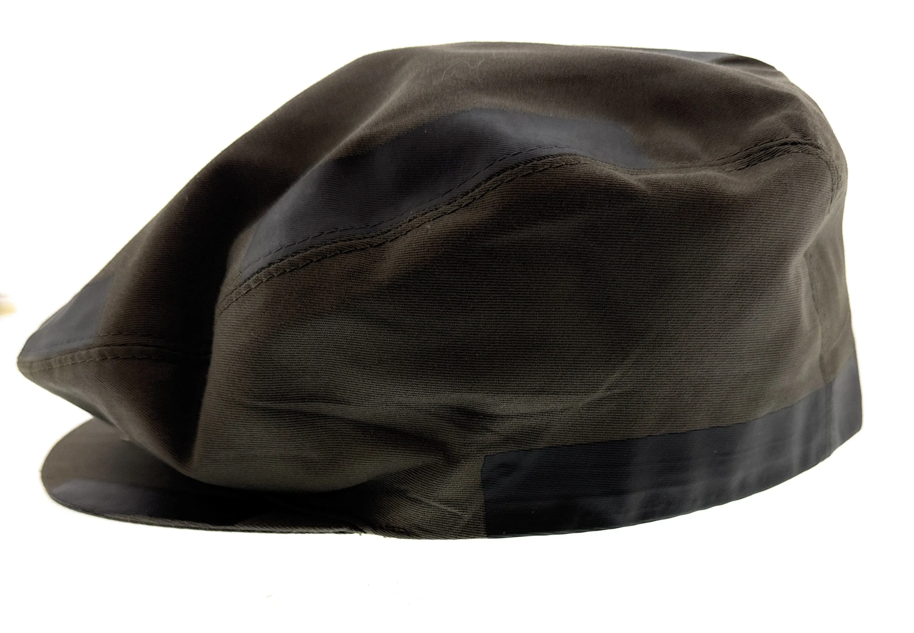 Dolce & Gabbana Military Army Green Cotton Blend Flat Cap –  Luxury Headwear-Adult S