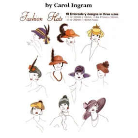 Fashion Hats Design CD by Inspira