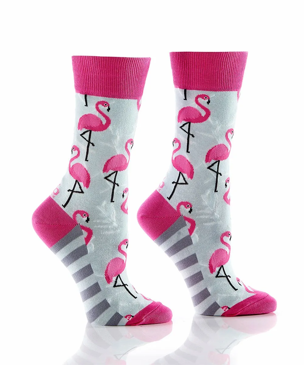 Flamingo Women's Crew Socks
