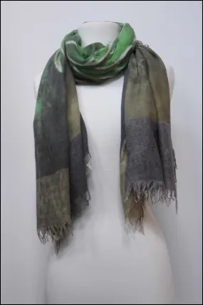 Leaf Print Scarf