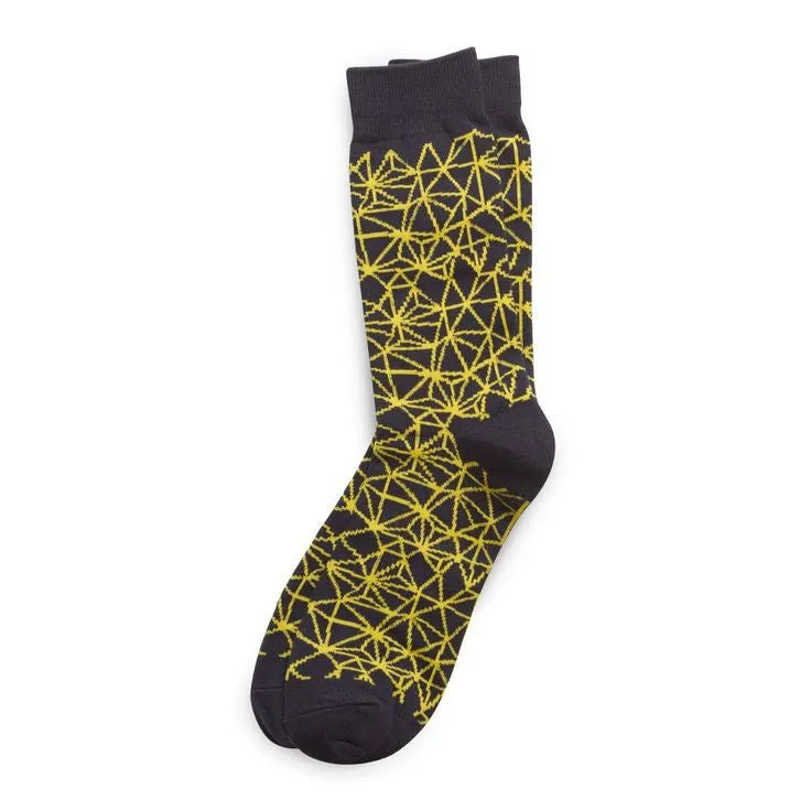 Richer Poorer - Automahn Navy Socks