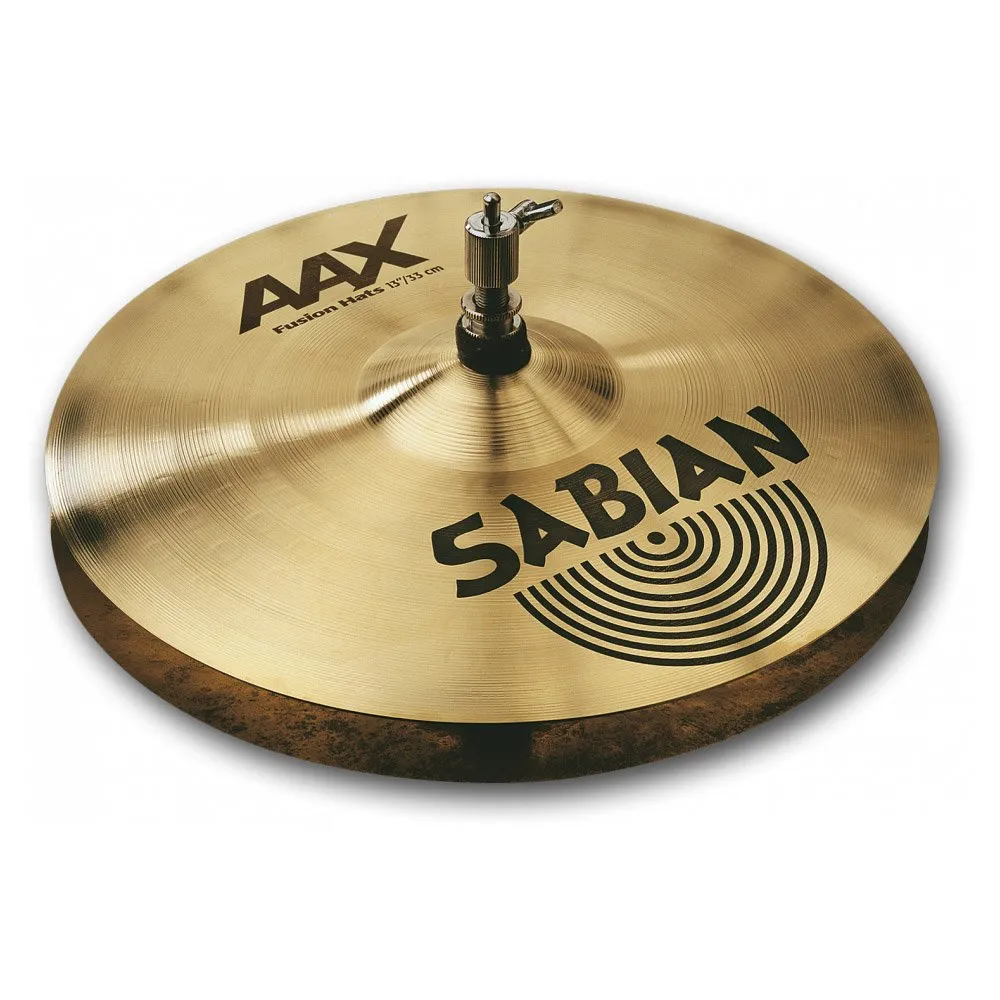 Sabian 13" AAX Fusion Hats Brilliant Finish