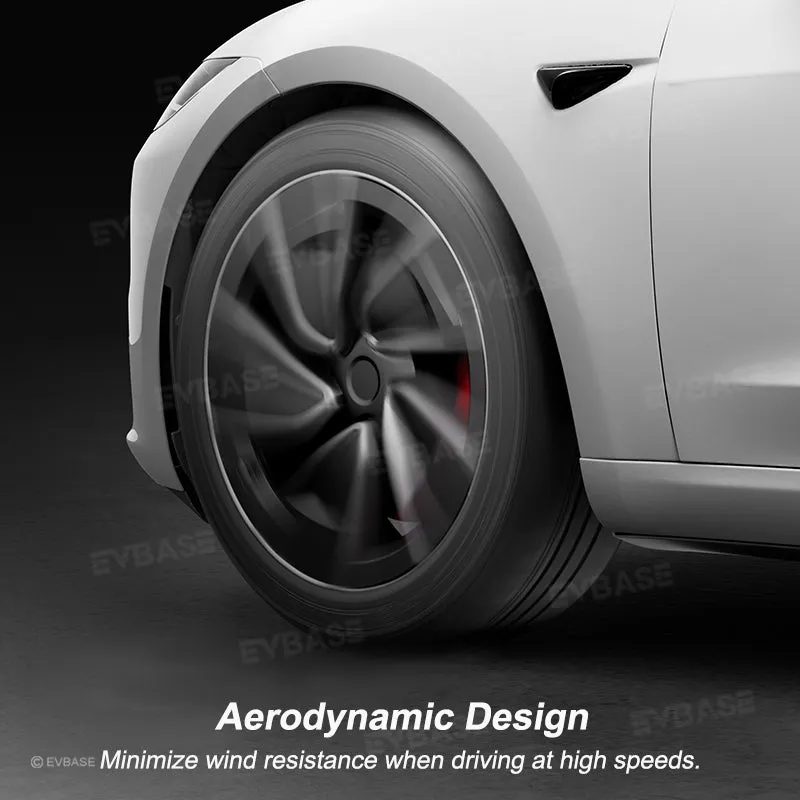 Tesla Model 3 Highland Performance 19" Wheel Rim Protector Rimcase Aero Caps Inner Spoke Insets 20PCS