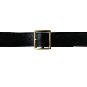 Thin Square Buckle - Black