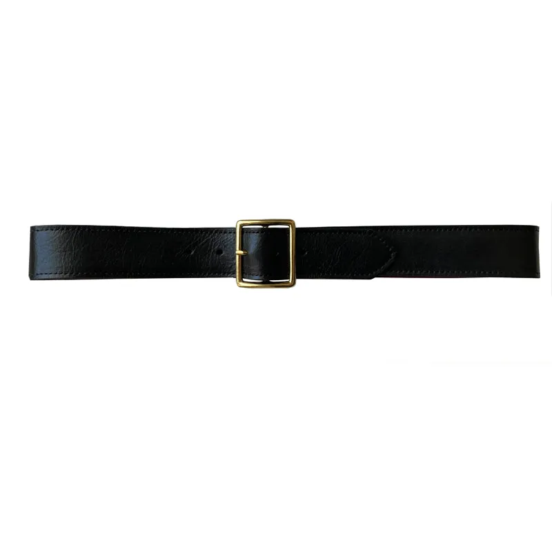 Thin Square Buckle - Black