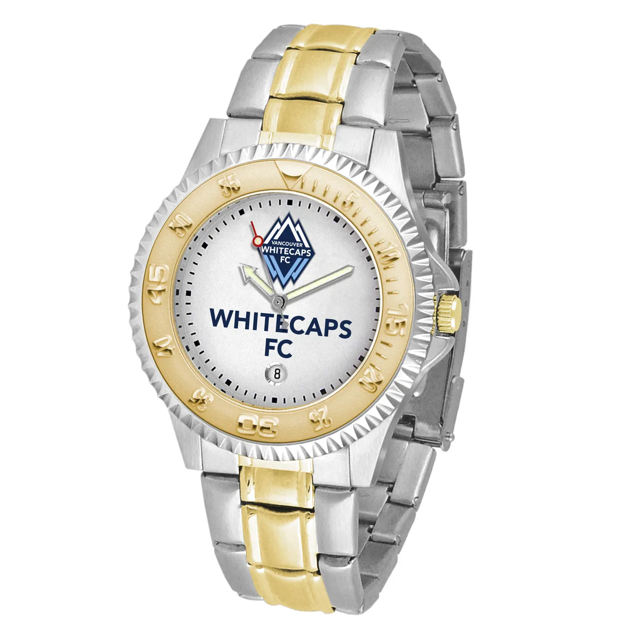 Vancouver White Caps FC Men's Two-Tone Competitor Watch